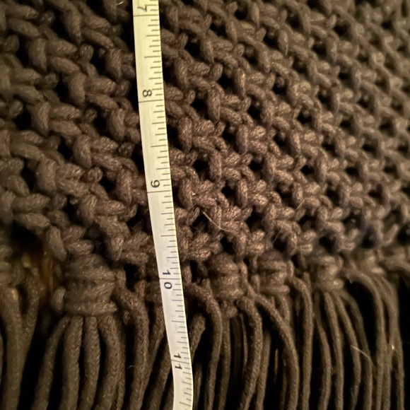 Danielle Nicole Macrame Fringe Bag - Picture 7 of 8